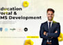 build a learning management system and education portal
